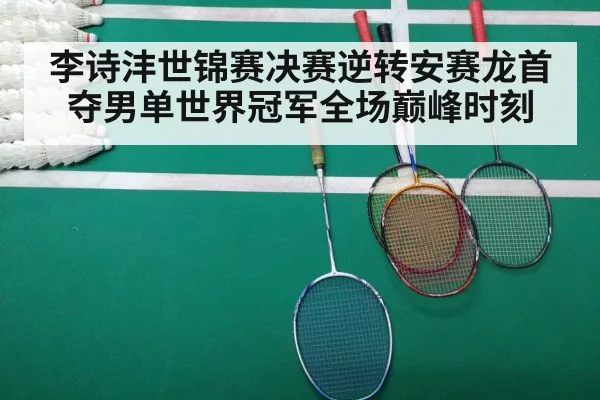 李诗沣世锦赛决赛逆转安赛龙首夺男单世界冠军全场巅峰时刻